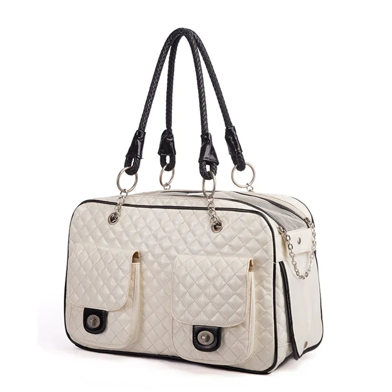 Pet Carrier Bag for Cats Travel Backpack and Transport for Dogs - Expandable Tunnel and Multiple Shoulder Strap Options