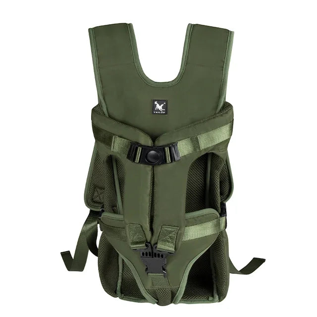 Pet Backpack Carrier for Cats & Dogs, Front Travel Dog Bag for Small Medium Breeds, Bulldog Puppy Mochila Para Perro