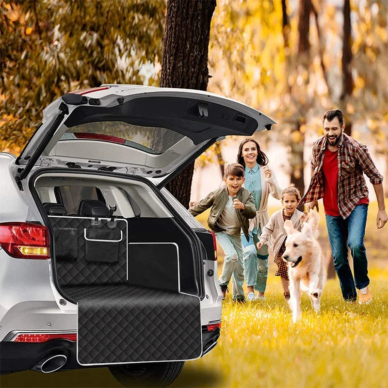 Trunk Cargo Liner for Pet Trunk Carpet Waterproof Anti Slip Wear-Resistant Cushion for Dog 5-Layer Thicken Oxford Cloth