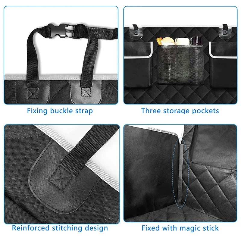 Trunk Cargo Liner for Pet Trunk Carpet Waterproof Anti Slip Wear-Resistant Cushion for Dog 5-Layer Thicken Oxford Cloth
